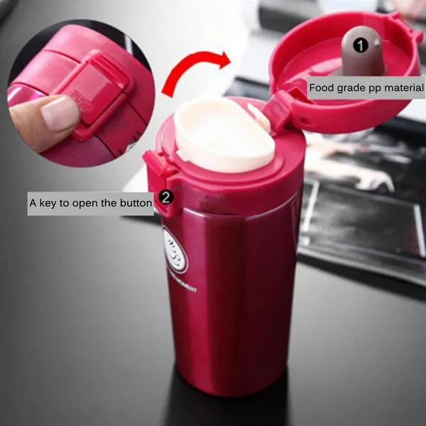 TXOR_STAX,_Double_Wall_Stainless_Steel_Vacuum_Insulated_Coffee_Flask_With_Safety_Lock_Sipper,Tumbler_Cherry_Red_Color_300_ml_Hot_n_Cold