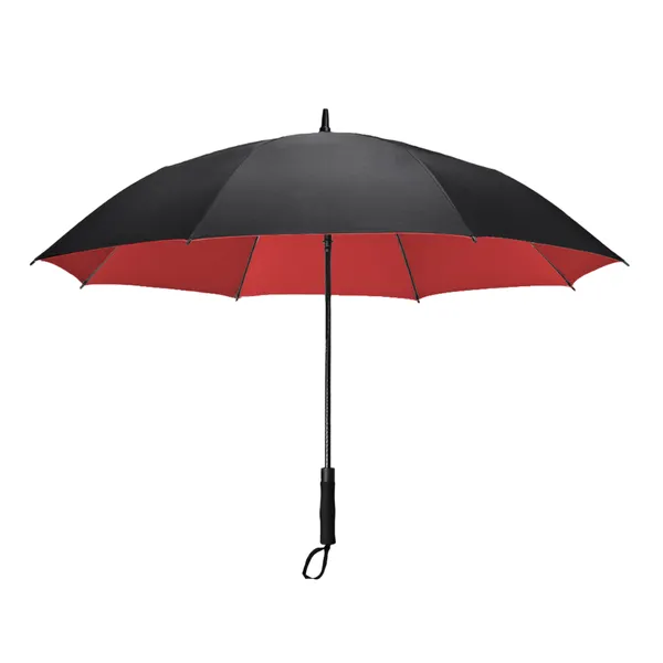 TXOR_Luxury_Collection_Extra_Large_Auto_Open_Single_Canopy_Golf_Umbrella,_Wind_Proof_Vent_Canopy_Black_Red_Color_(150_cm_|_60_inch)