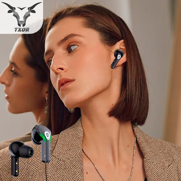 TXOR_RACOON_PRO_V1_TWS_EARBUDS,_IN-EAR_v5.3_Bluetooth_&_Gaming_LED_Display_,_IPX6_Splashproof_&_20_Hrs_Playtime,_Black_Color