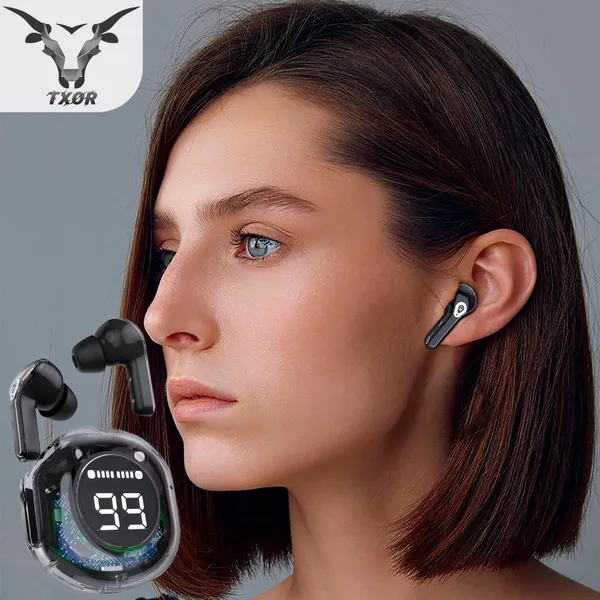 TXOR_RACOON_PRO_V1_TWS_EARBUDS,_IN-EAR_v5.3_Bluetooth_&_Gaming_LED_Display_,_IPX6_Splashproof_&_20_Hrs_Playtime,_Black_Color