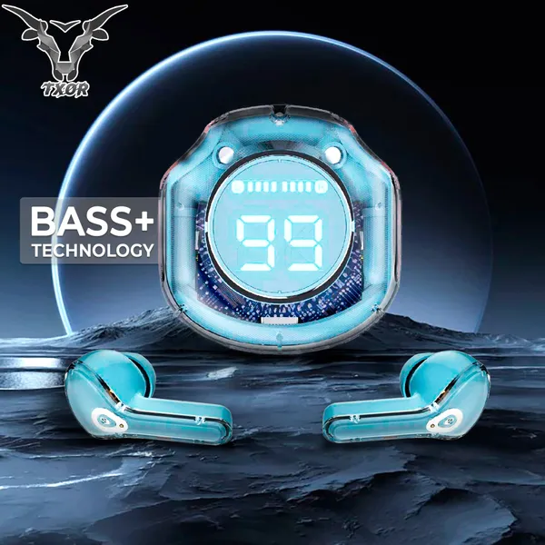 TXOR_RACOON_PRO_V1_TWS_EARBUDS,_IN-EAR_v5.3_Bluetooth_&_Gaming_LED_Display_,_IPX6_Splashproof_&_20_Hrs_Playtime,_Blue_Color