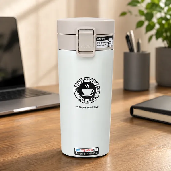 TXOR_STAX,_Double_Wall_Stainless_Steel_Vacuum_Insulated_Coffee_Flask_With_Safety_Lock_Sipper,Tumbler_White_Color_300_ml_Hot_n_Cold