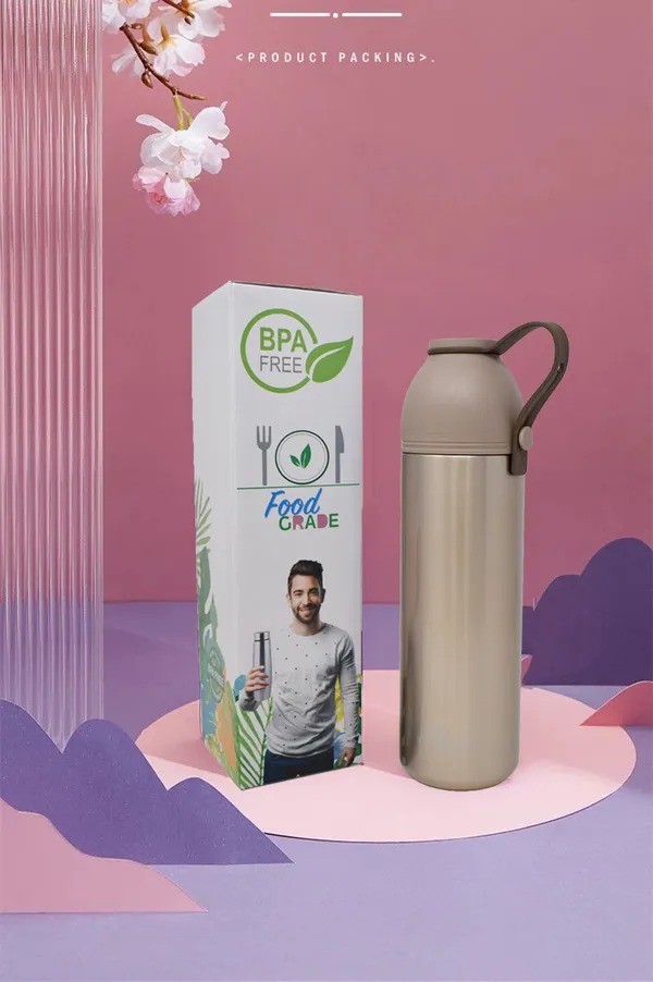 TXOR_YESWATER_Flask,_The_Skinny_Vacuum_Insulated_Thermosteel_Bottle,_Stainless_Steel_Thermos_BPA_Free,_Pace_Gold_Color_450_ml