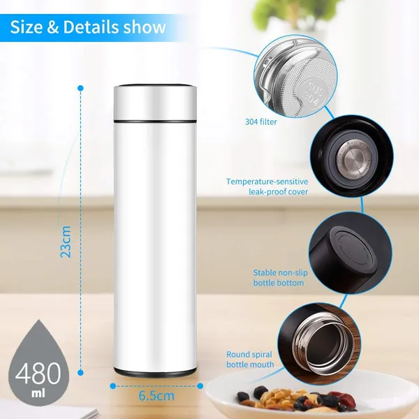 TXOR_ZEUS_FLASK,_Smart_Double_Wall_Stainless_Steel_Vacuum_Insulated_Thermosteel_Water_Bottle,_Elegant_White_Color_480_ml_Hot_n_Cold
