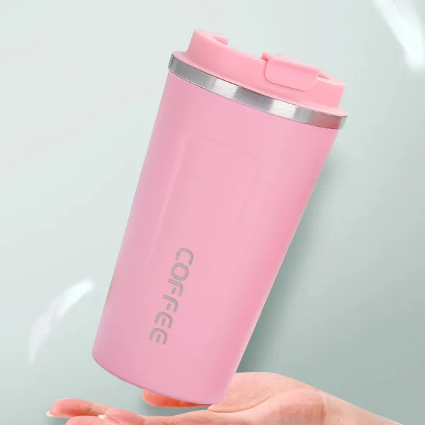 TXOR_WYLD,_Double_Wall_Stainless_Steel_Vacuum_Insulated_Coffee_Flask_With_Safety_Lid_Lock,_Pink_Color_510_ml_Hot_n_Cold_Tumbler