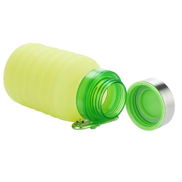TXOR_Squeez-I,_Food_Grade_BPA_Free_Silicon_Collapsible_Water_Bottle,_Neon_Green_Color_550_ML