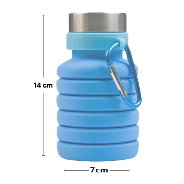 TXOR_Squeez-I,_Food_Grade_BPA_Free_Silicon_Collapsible_Water_Bottle,_Teal_Color_550_ML
