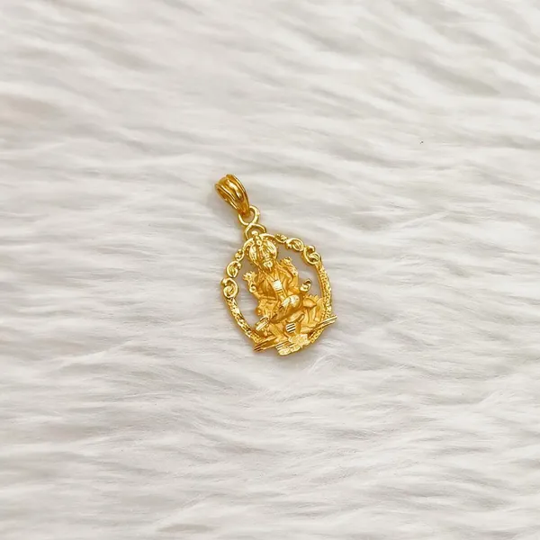 Gold_Tone_Ganesha_Pendant_For_Women