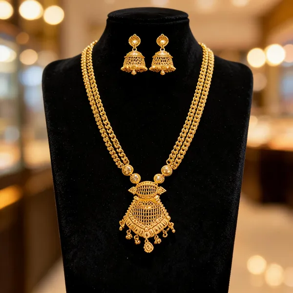 Gold_Copper_Traditional_Long_Necklace_For_Women