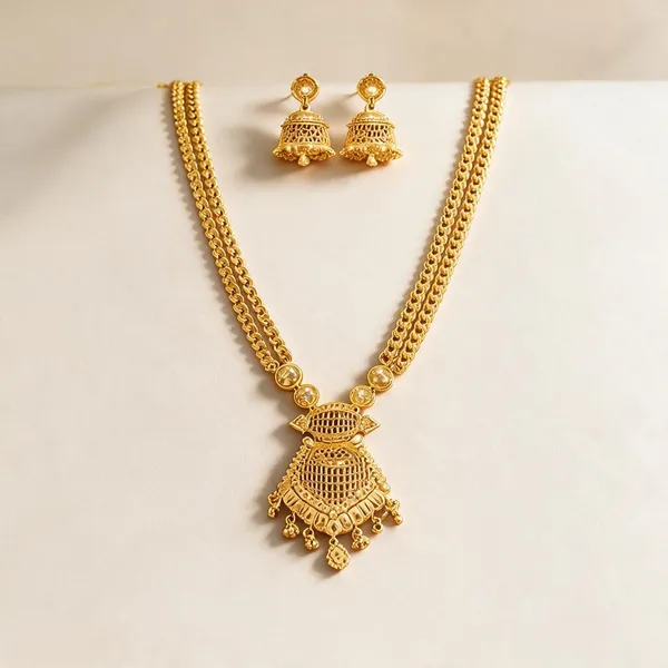 Gold_Copper_Traditional_Long_Necklace_For_Women