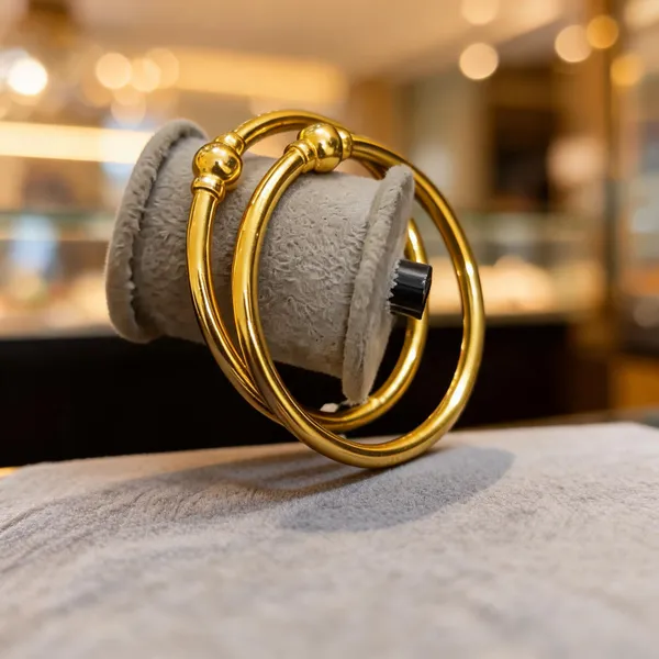 Gold_Copper_Floral_Traditional_Bangles_For_Women