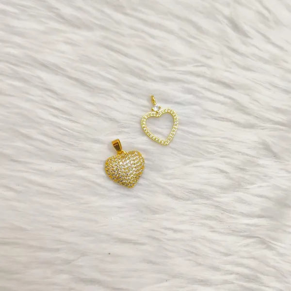 Gold-Tone_Heart_And_Butterfly_Pendant_For_Women