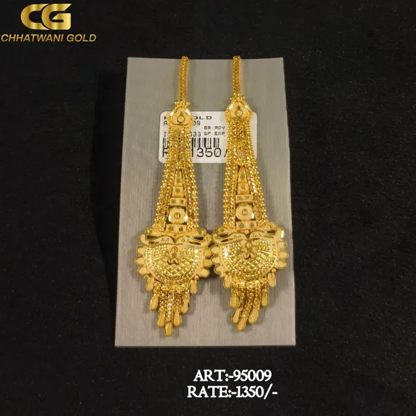 Gold_Tone_Ornate_Long_Dangle_Earrings_For_Women