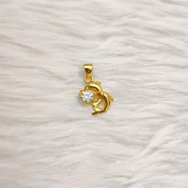 Gold-Tone_Heart_And_Butterfly_Pendant_For_Women