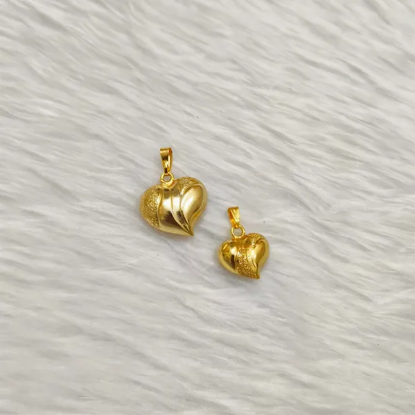 Gold-Tone_Heart_And_Butterfly_Pendant_For_Women