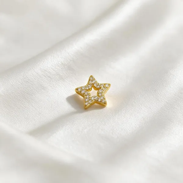 Gold_Tone_Star_Stone_Stud_Jewellery_For_Women