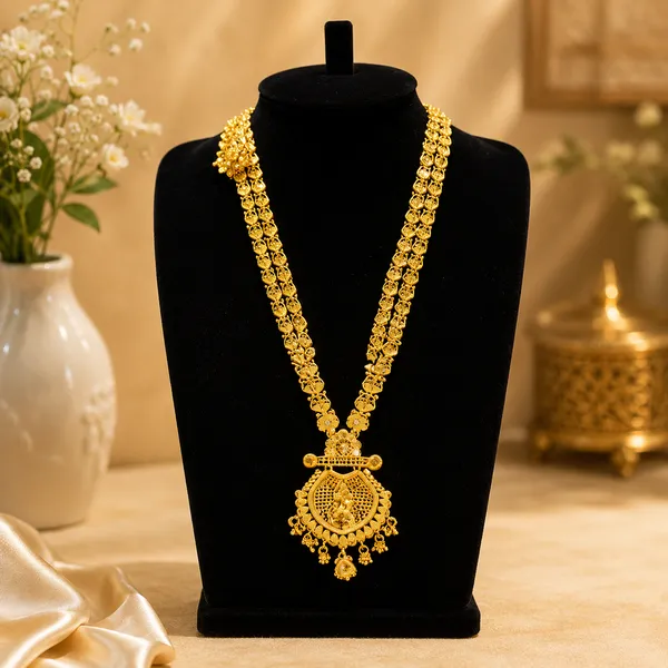 Gold_Copper_Traditional_Long_Necklace_For_Women