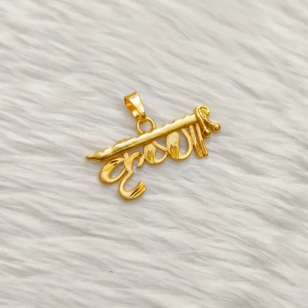 Gold-Tone_Heart_And_Butterfly_Pendant_For_Women