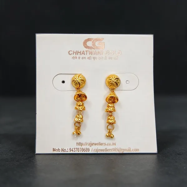 Gold_Tone_Dangle_Earrings_For_Women