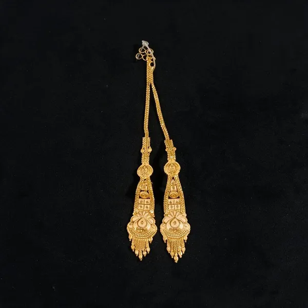Gold_Tone_Traditional_Drop_Earrings_For_Women