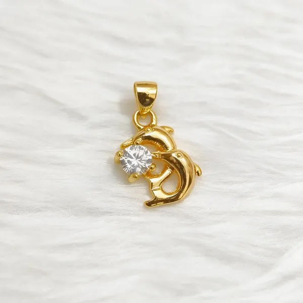 Gold_Tone_Stone_Pendant_For_Women