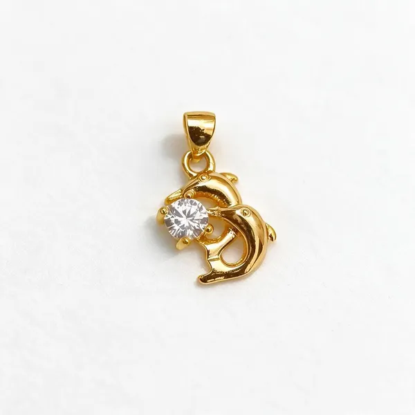 Gold_Tone_Stone_Pendant_For_Women