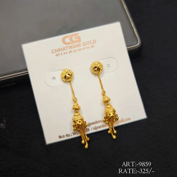 Gold_Tone_Jhumka_Drop_Earrings_For_Women