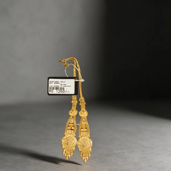 Gold_Tone_Long_Drop_Earrings_For_Women