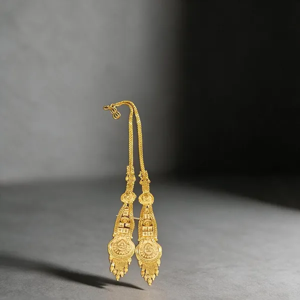 Gold_Tone_Long_Drop_Earrings_For_Women