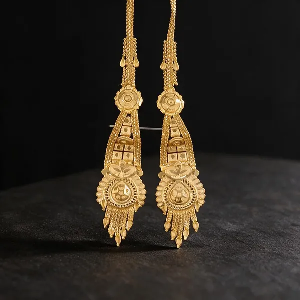Gold_Tone_Ethnic_Long_Drop_Earrings_For_Women