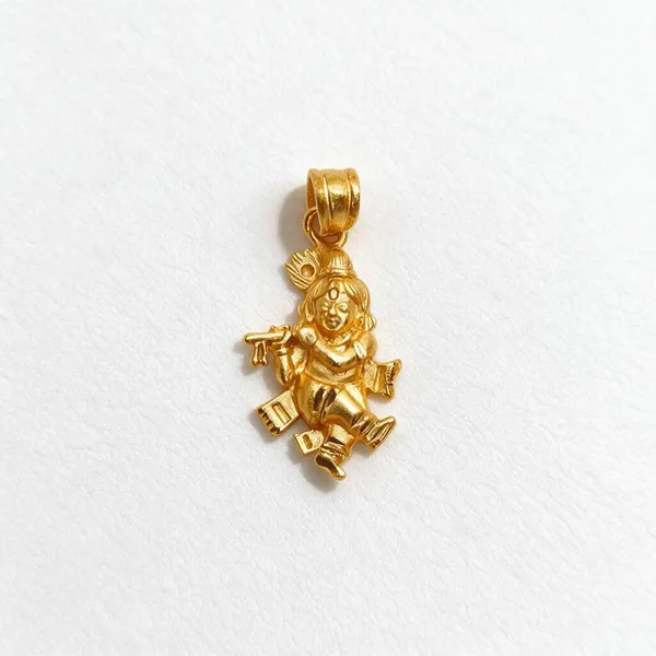 Gold_Tone_Krishna_Pendant_For_Women