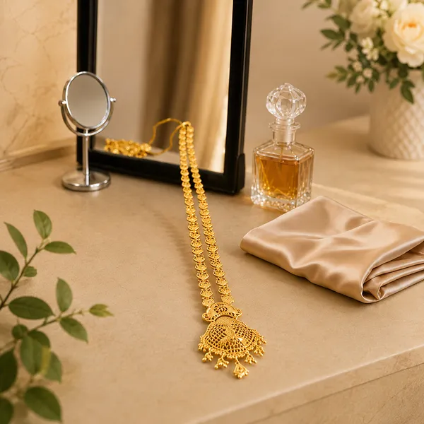 Gold_Copper_Traditional_Long_Necklace_For_Women