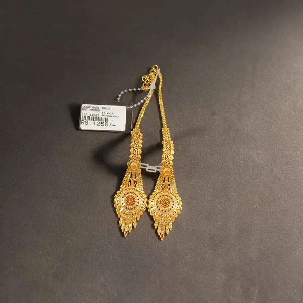 Gold_Tone_Traditional_Dangle_Earrings_For_Women