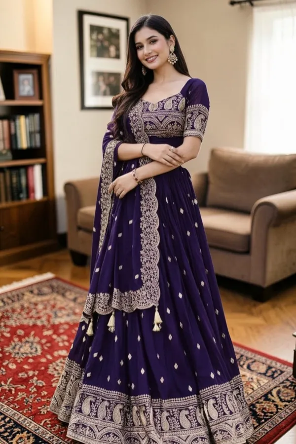 Purple_Art_Silk_Lehenga_Choli_Set_For_Women