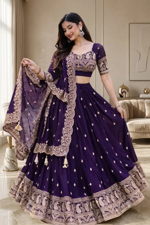 Purple_Art_Silk_Lehenga_Choli_Set_For_Women