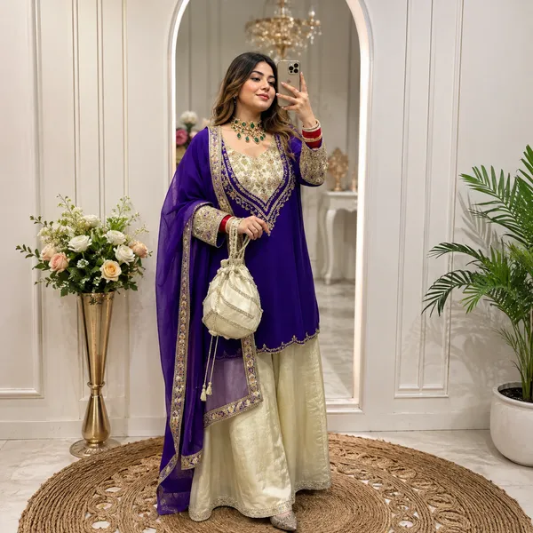 Royal_Violet_Crepe_Silk_Palazzo_Set_For_Women