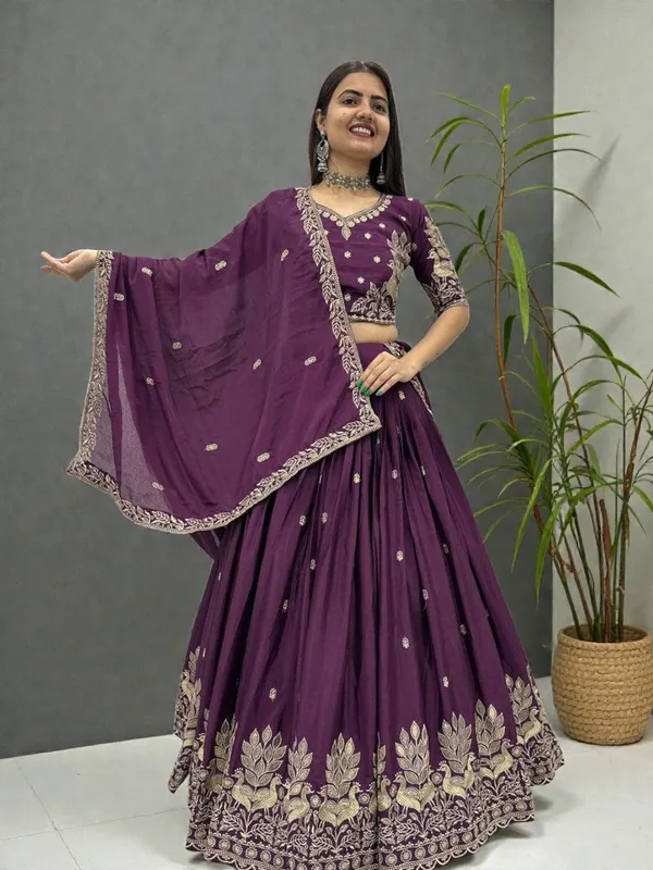 Purple_Art_Silk_Lehenga_Choli_Set_For_Women