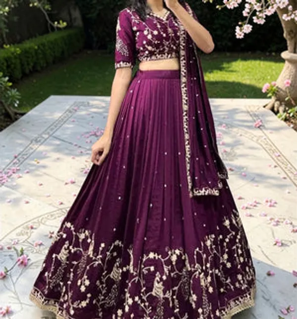 Purple_Premium_Satin_Silk_Lehenga_Choli_Set_For_Women