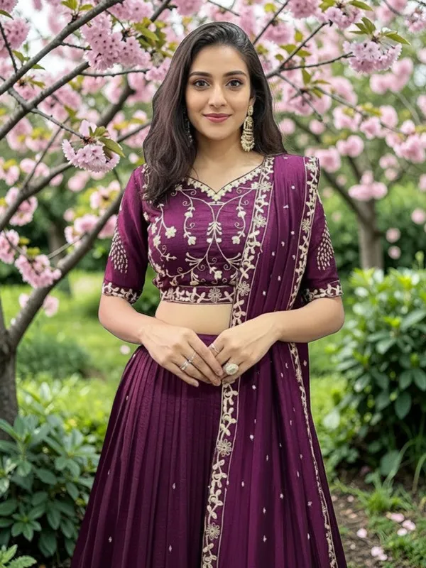 Purple_Premium_Satin_Silk_Lehenga_Choli_Set_For_Women