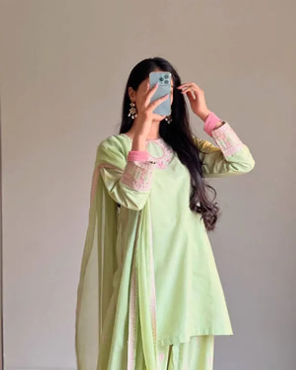 Sage_Green_Rayon_Cotton_Silk_Farshi_Suit_Set_For_Women