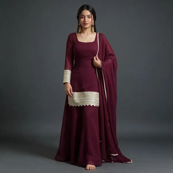Flagged_Georgette_Kurti_Palazzo_Set_For_Women