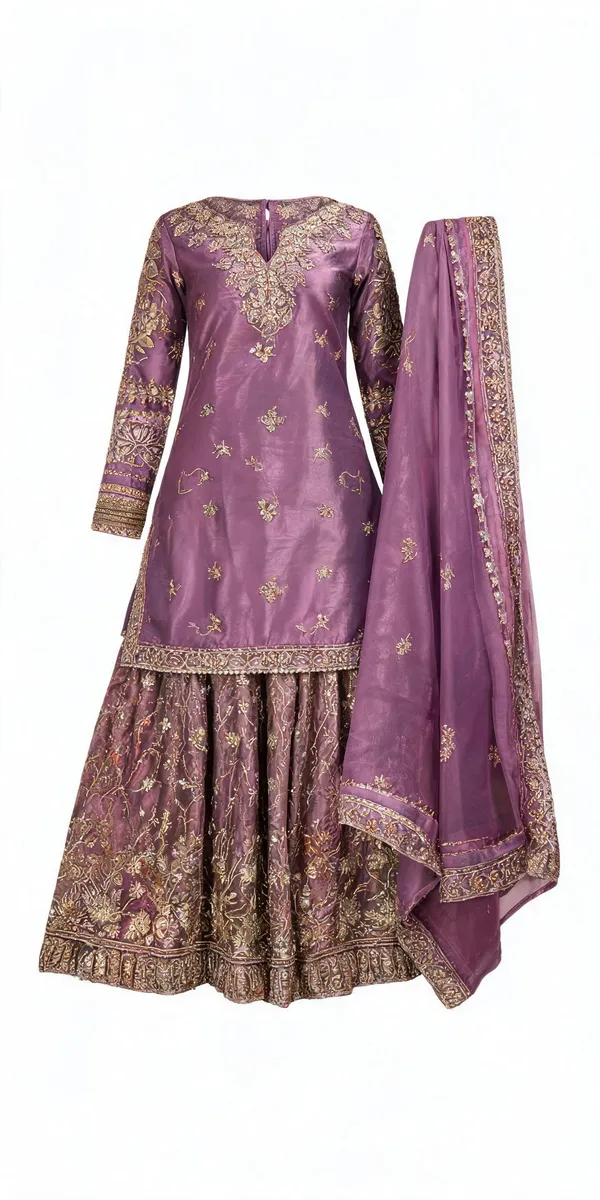 Purple_Pure_Fendi_Silk_Palazzo_Suit_Set_For_Women