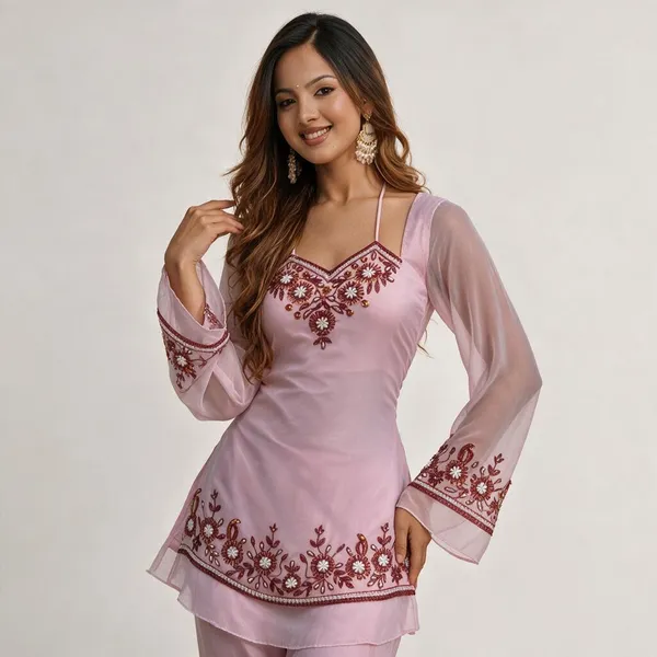 Pink_Heavy_Faux_Georgette_Palazzo_Set_For_Women