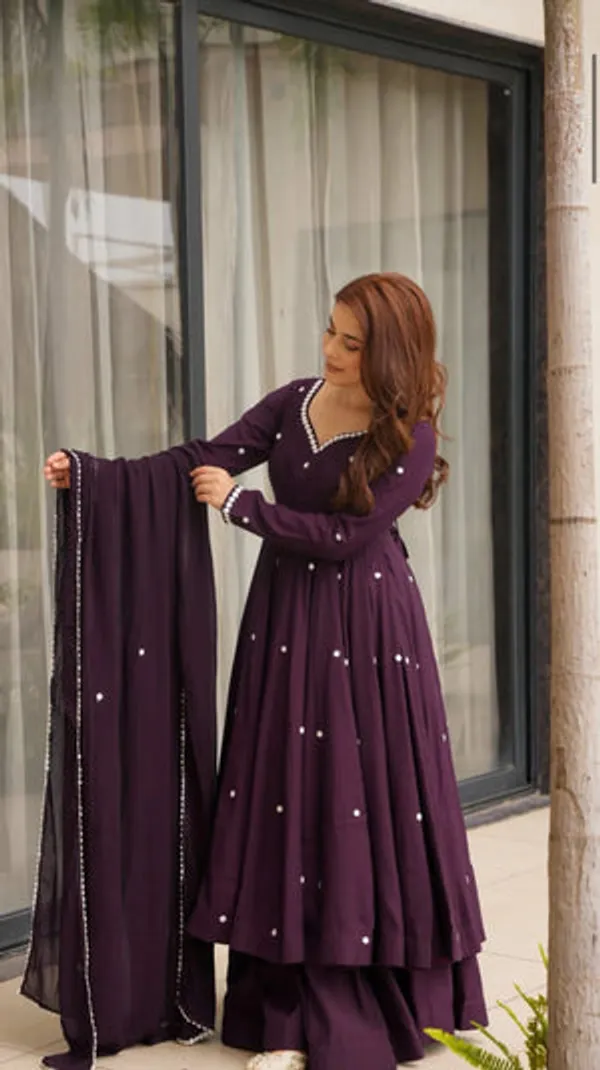 Flagged_Heavy_Roman_Silk_Anarkali_Gown_For_Women
