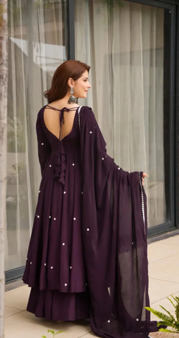Flagged_Heavy_Roman_Silk_Anarkali_Gown_For_Women
