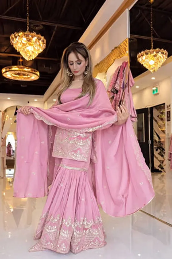 Pink_Neutral_Silk_Sharara_Set_For_Women