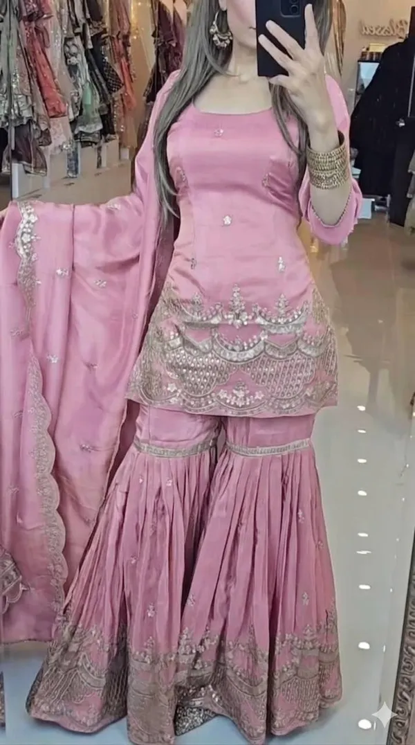Pink_Neutral_Silk_Sharara_Set_For_Women