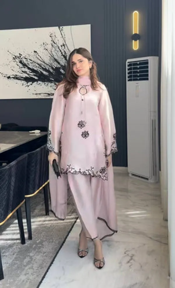 Pink_Heavy_Natural_Crepe_Silk_Palazzo_Suit_Set_For_Women