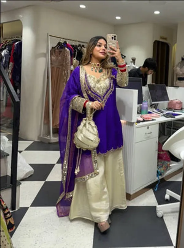 Royal_Violet_Crepe_Silk_Palazzo_Set_For_Women