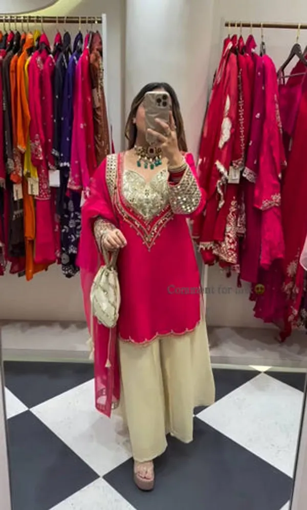 Red_Crepe_Silk_Palazzo_Set_For_Women
